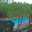 Hotel a Marina di Pietrasanta, vista piscina da una camera dell' Hotel ermione