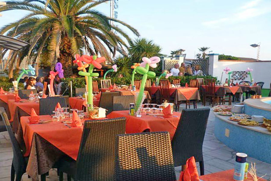 Hotel a marina di Massa, ristorante hotel Eco Del Mare