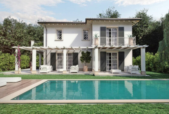 Villa a Pietrasanta - Villa con piscina in vendita nella campagna di Pietrasanta cod 1015